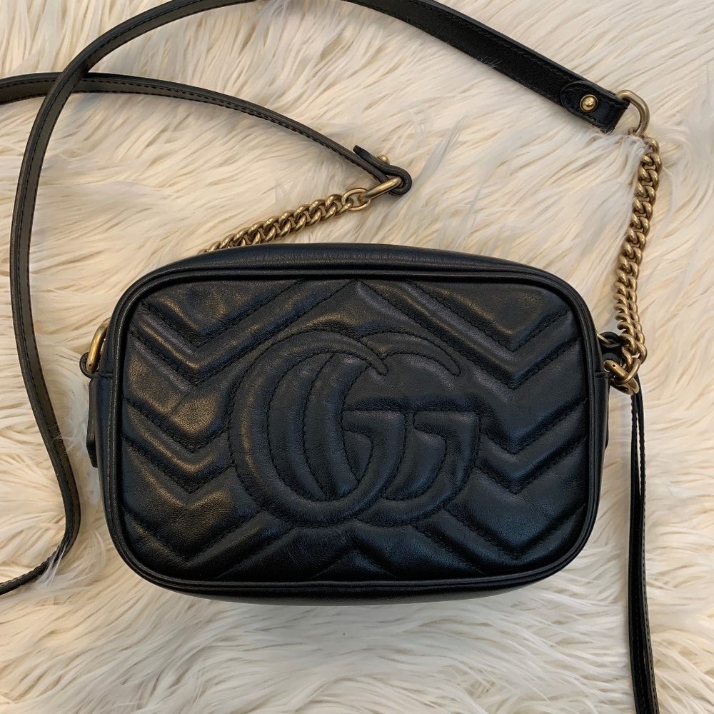 Gucci Marmont Matelassé Mini Bag - Picture 3 of 8